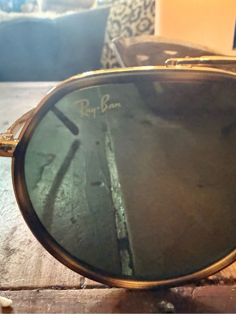 Ray Ban Men's  Lens Sunglasses with Tortoiseshell Frame